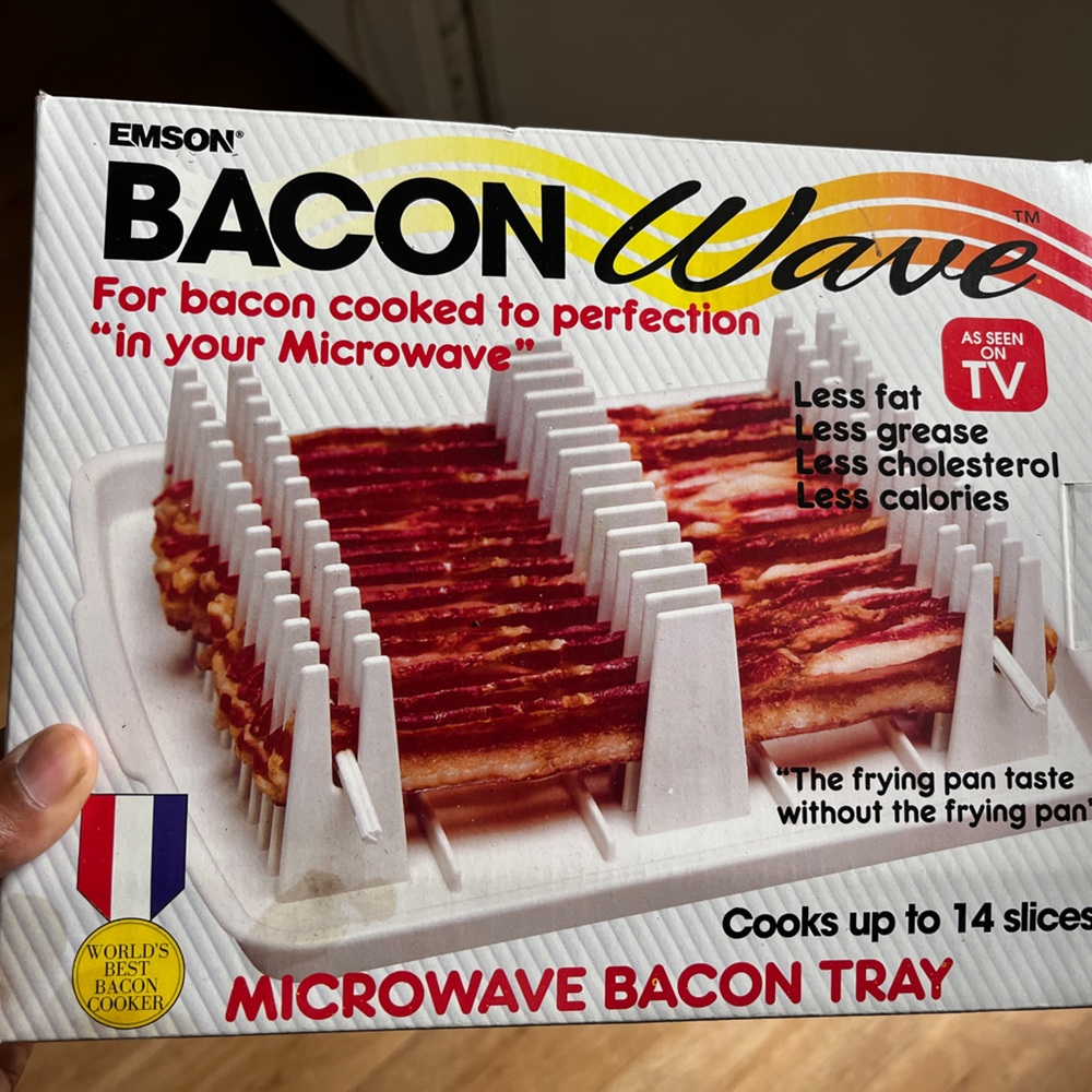 Vintage Bacon Wave cooker